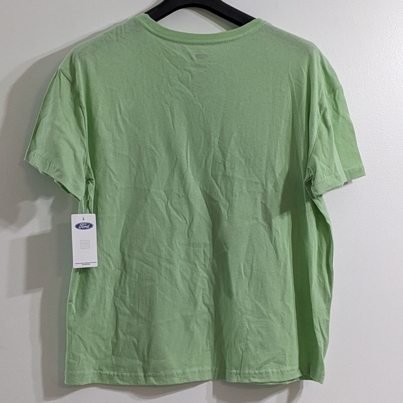 Women's Ford Bronco Short Sleeve Light Green Boyfriend Graphic Tee, Large, NWT - Picture 3 of 4